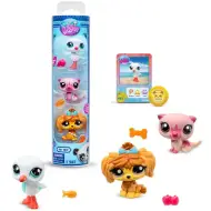 Littlest Pet Shop: Gabbiano, lontra, cagnolino set di 3 figure - Country vibes serie 2