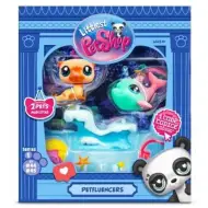 Littlest Pet Shop: Petfluencers lontra e pesciolino set di 2 figure - Avventure sottomarine serie 2