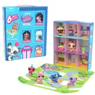 Littlest Pet Shop: Set da gioco Hotel con 6 figure Serie 2