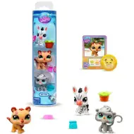Littlest Pet Shop: Zebra, tigre, babbuino set di 3 figure - Country vibes serie 2