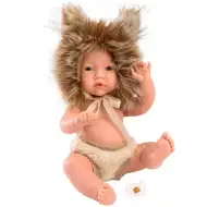 Llorens: Bambino neonato con cappello da leone di 30 cm