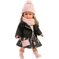 Llorens: Bambola Carla di 40 cm con cappotto nero
