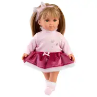 Llorens: Bambola Elena di 35 cm con gonna rossa