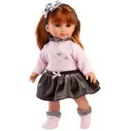 Llorens: Bambola Nicole di 35 cm con gonna nera