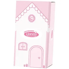 Llorens: Bebita neonato bambola di 26 cm con cuscino rosa immagine 2