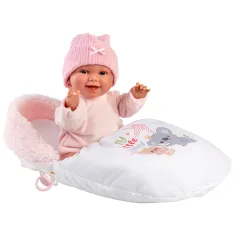 Llorens: Chloe, bambola che piange da 38 cm con sacco nanna immagine 3