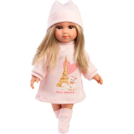 Llorens: Elena, bambola da 35 cm con cappellino rosa