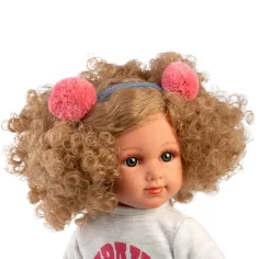 Llorens: Elena bambola di 35 cm con capelli ricci e gonna immagine 4