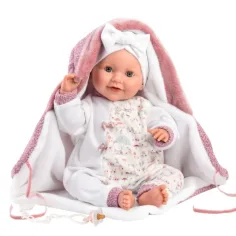 Llorens: Heidi Llorana neonato piangente di 42 cm con coperta immagine 4