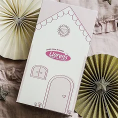 Llorens: Mimi bambola piangente di 42 cm in abito rosa con culla immagine 3