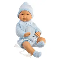 Llorens: Tao neonato maschietto di 45 cm con abiti blu