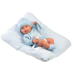 Llorens: Tino, neonato di 43 cm con cuscino