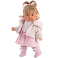 Llorens: Valeria bambola da 28 cm con abito rosa