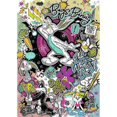 Looney Tunes puzzle premium plus da 1000 pezzi - Trefl immagine 2