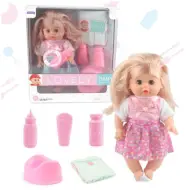 Lovely Baby con suoni di bambino e accessori in diverse varianti