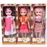 Lovely Doll bambola fashion da 36 cm con meches rosa in tre varianti con effetti sonori 1 pezzo