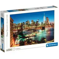 Luci del Ponte di Brooklyn HQC puzzle 6000 pezzi - Clementoni