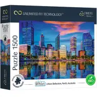 Luci della città Perth, Australia puzzle da 1500 pezzi - Trefl