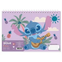Luna: Album da disegno Disney Lilo & Stitch A4, 30 fogli