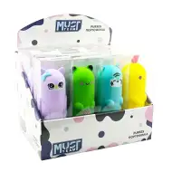 Luna: Astuccio in silicone con animali Must Team, vari modelli, 1 pezzo