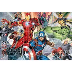 Luna: Avengers 2 in 1 puzzle 3D colorabile da 150 pezzi immagine 2