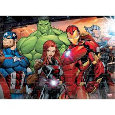 Luna: Avengers 2 in 1 puzzle da colorare da 100 pezzi immagine 2