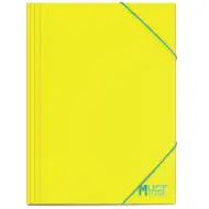 Luna: Cartella con elastico Must Team gialla 25x35 cm