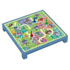 Luna: Disney Stitch 2 in 1 gioco da tavolo - Scale e serpenti e Forza quattro immagine 3