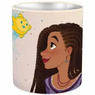 Luna: Disney Wish - Portapenne da tavolo in metallo a forma di cilindro 10x11cm
