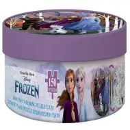 Luna: Frozen 2 - Puzzle rotondo 2 in 1 da 150 pezzi da colorare