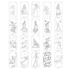 Luna: Frozen 2 - Set creativo da colorare con 27 pezzi immagine 4