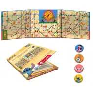 Luna: Gioco da tavolo magnetico pieghevole "Scale e serpenti" con personaggi Disney Stitch