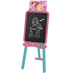 Luna: Lavagna da disegno 2 in 1 con principesse Disney, 56x42x6 cm immagine 2