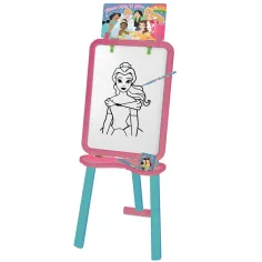 Luna: Lavagna da disegno 2 in 1 con principesse Disney, 56x42x6 cm immagine 3