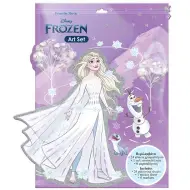 Luna: Libro da colorare di Frozen, con adesivi e 6 pennarelli