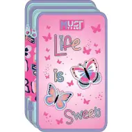 Luna: Life is Sweet astuccio a 3 livelli con farfalle, completo di accessori