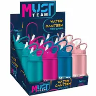 Luna: Must... Borraccia in alluminio dai colori vivaci 500ml in diverse varianti 1 pezzo