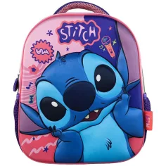 Luna: Must Team zainetto per lasilo arrotondato con motivo 3D di Stitch 26x10x32 cm