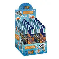 Luna: Penna a sfera a 6 colori con motivo maschile Must Team, vari modelli, 1 pezzo