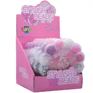 Luna: Perline infilabili in contenitore floreale