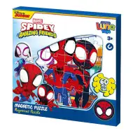 Luna: Puzzle magnetico 3x20 pezzi con Spidey e i suoi amici