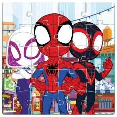 Luna: Puzzle magnetico 3x20 pezzi con Spidey e i suoi amici immagine 4