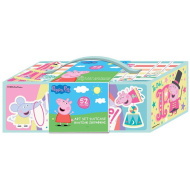 Luna: Set creativo di Peppa Pig con 52 pezzi in valigetta