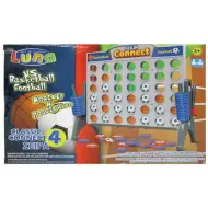 Luna: Set da gioco tris da tavolo Baseball vs Football 27x19cm