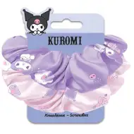 Luna: Set di 2 elastici per capelli scrunchies Kuromi