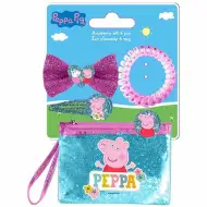 Luna: Set di 4 pezzi di astuccio e accessori per capelli di Peppa Pig