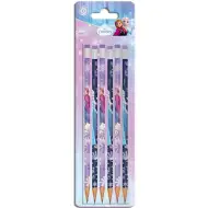 Luna: Set di 6 matite grafite con gomma Frozen 2