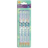 Luna: Set di 6 matite grafite con gomma Stitch
