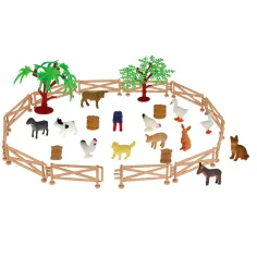 Luna: Set di gioco con animali Jasper Land Farm, 34 pezzi immagine 2