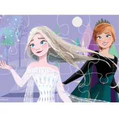 Luna: Set di puzzle 4 in 1 Frozen immagine 5
